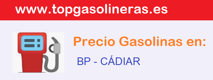Precios gasolina en BP - cadiar